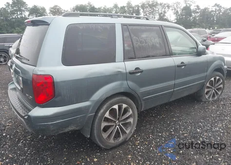 2005 Honda Pilot Ex-L from USA, damaged, VIN 5FNYF18575B042472